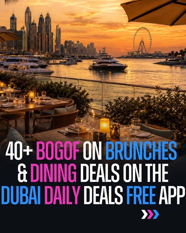 BOGO Free on Brunches & Dining